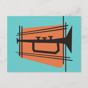 Music in Brass Postcard