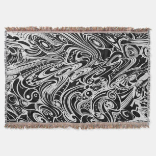 Music In Motion Throw Blanket