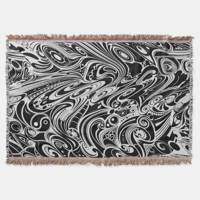Music In Motion Throw Blanket (Front)