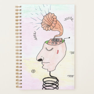 "Music in my head" Postcard