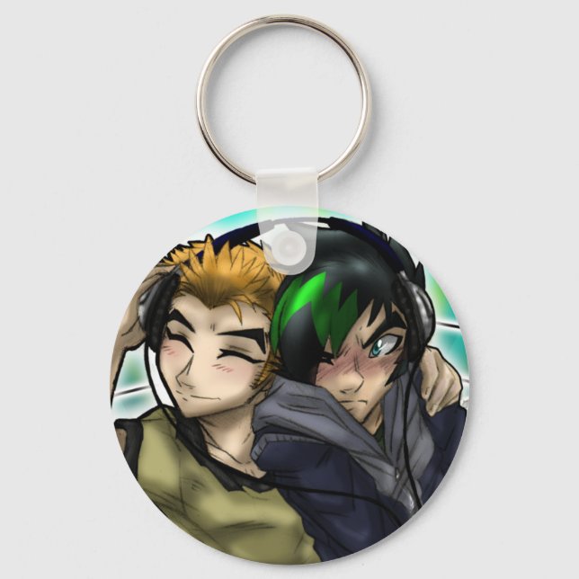 Music in My Life Keychain! Keychain (Front)