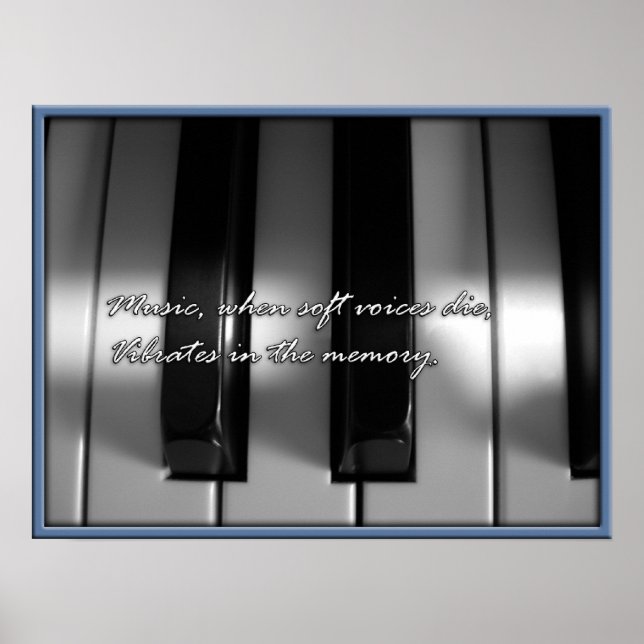 music in the memory poster (Front)