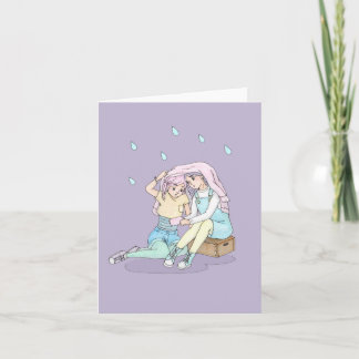 Music in the rain card