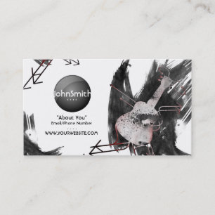 Music Industry Business Card (Ukulele)