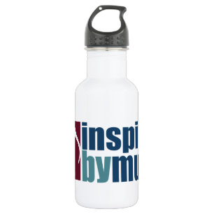 music inspiration 532 ml water bottle