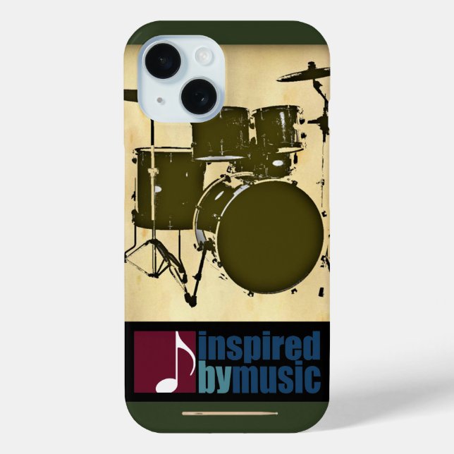 Music inspired - a drum Case-Mate iPhone case (Back)
