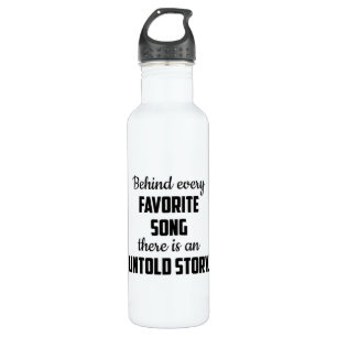 Music Instrument Musician Musical Sound Jazz Gift 710 Ml Water Bottle
