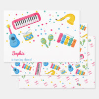 Music instruments kids birthday