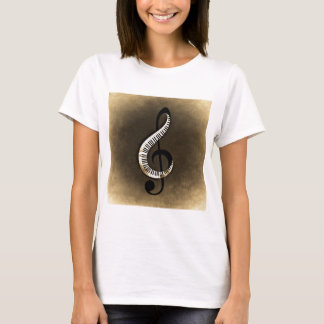 Music  Instruments  notes dance tunes radio keys T-Shirt