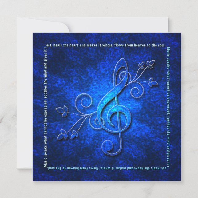 MUSIC INVITATION - MULTI PURPOSE (Front)
