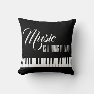 Music Is A Thing Of Beauty Throw Pillow