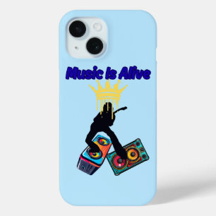 Music Is Alive iPhone 15 Case