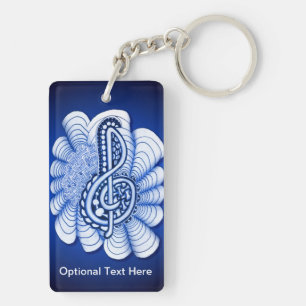 Music is Art Keychain
