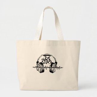 Music is Everything Large Tote Bag