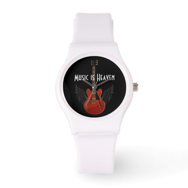 Music is Heaven Women's Sports Watch (Front)