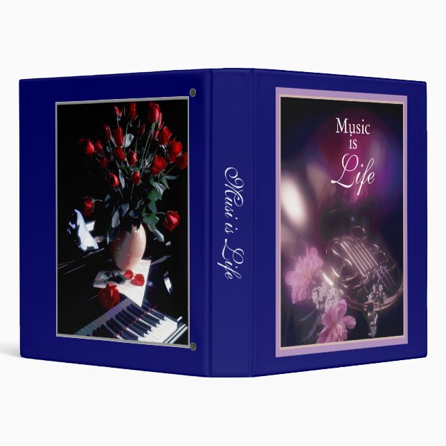 music is life binder (Background)