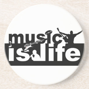 Music is life coaster - customize!