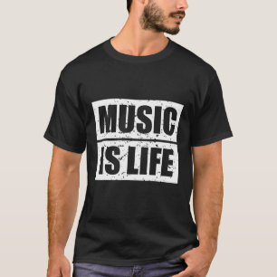 Music Is Life , Music Is Life Hoodie, Women Men T-Shirt