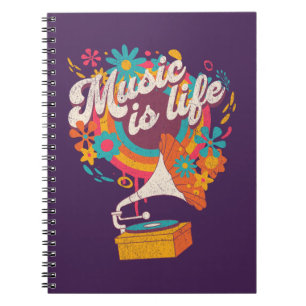 Music is life notebook