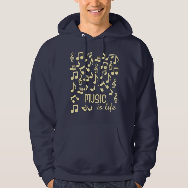 Music is Life shirt (Front)