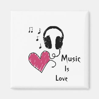 Music is Love Magnet
