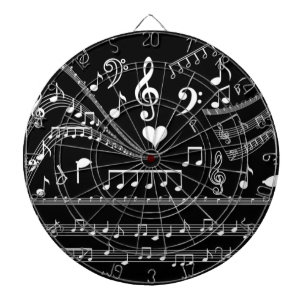 Music is Loved!__ Dartboard