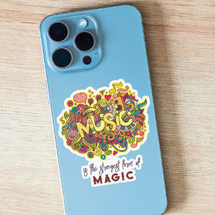 Music is Magic Customizable Quote Art
