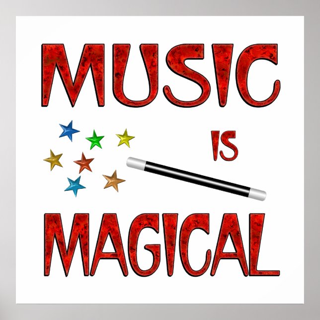 Music is Magical Poster (Front)