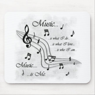 Music Is Me Mouse Pad