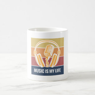 Music is my Life Coffee Mug
