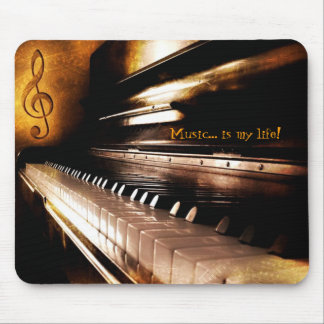 Music is my life! mouse pad
