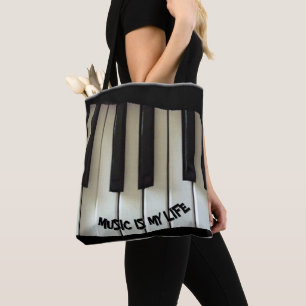 Music is my Life Tote Bag