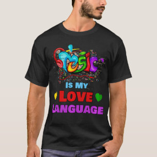 Music Is My Love Language Love Music Pullover 1 