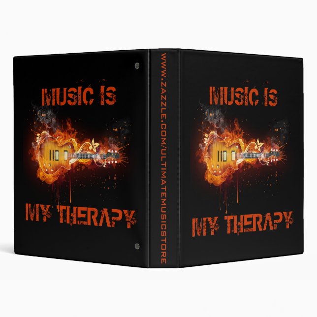 MUSIC IS MY THERAPY BINDER (Background)