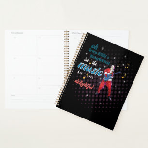 Music Is So Delightful Planner