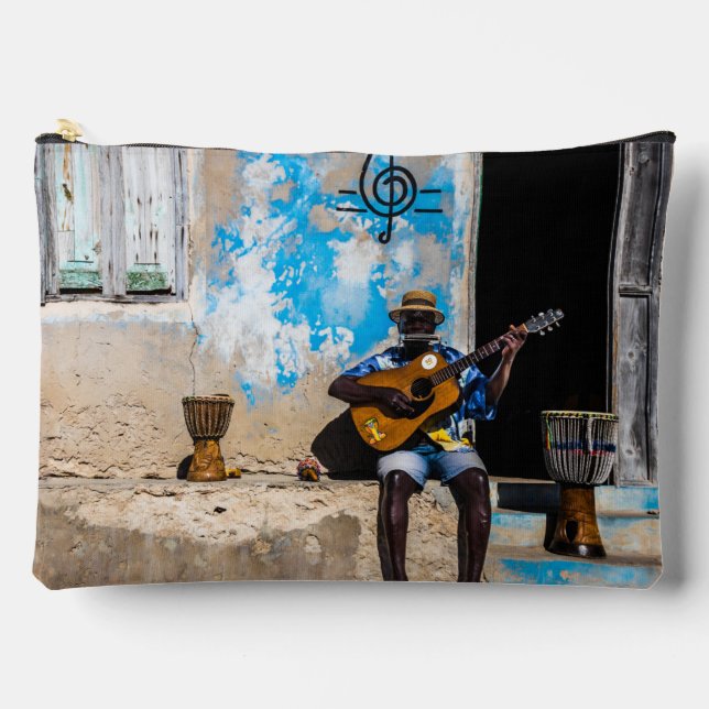 Music is the medicine of the mind accessory pouch (Front)