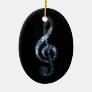 Music is Universal Ceramic Ornament