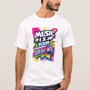 Music Is Your Superpower T-Shirt