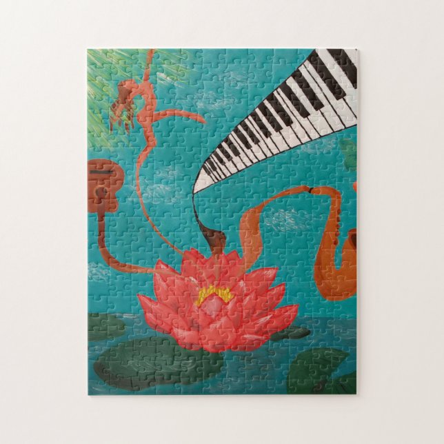 music jigsaw puzzle (Vertical)