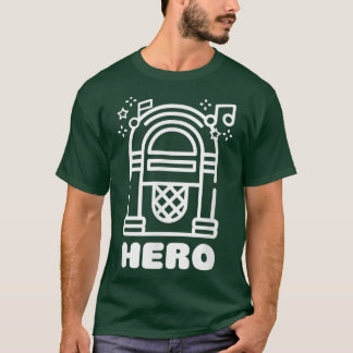 Music Jukebox Hero Music Karaoke Lover 1872 T-Shirt