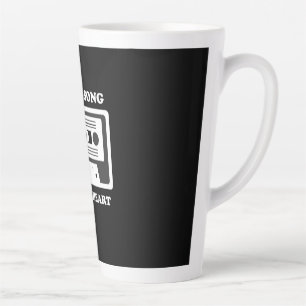 Music Keep A Song In Your Heart Latte Mug