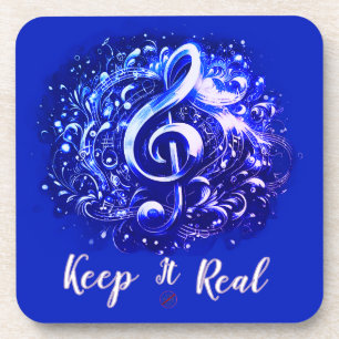 MUSIC - KEEP IT REAL  COASTER