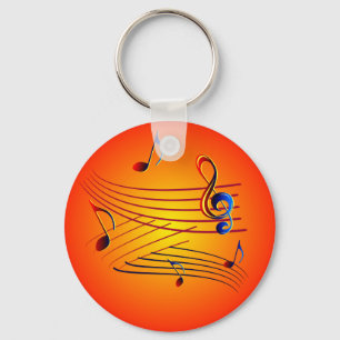 music keychain