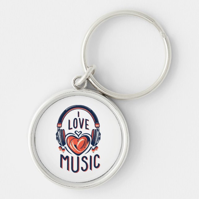 music  keychain (Front)
