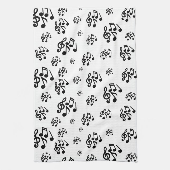 Music Keys American MoJo Kitchen Towel (Vertical)
