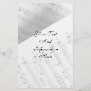 Music Keys Stationery