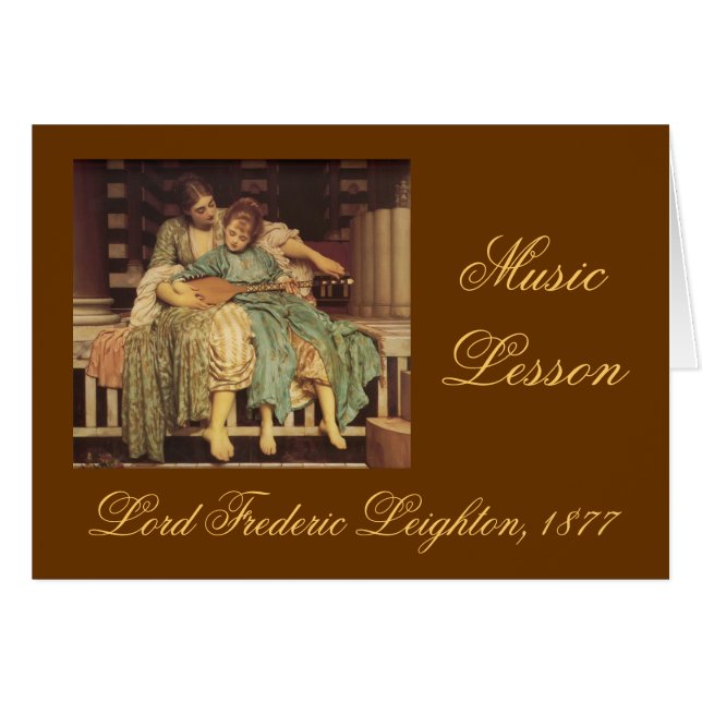 Music Lesson (Front Horizontal)