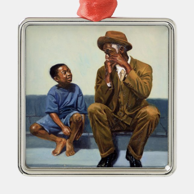 Music Lesson #2 2000 Metal Ornament (Front)