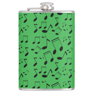 music-lesson,notes hip flask
