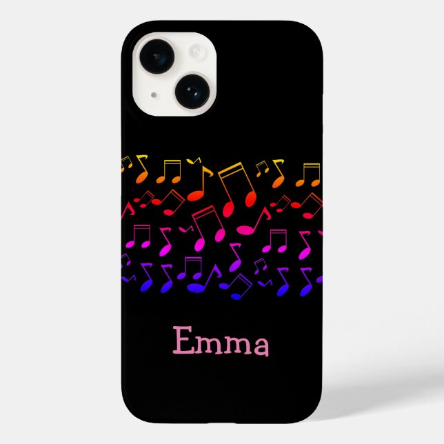 music-lesson,notes,personalized Case-Mate iPhone case (Back)